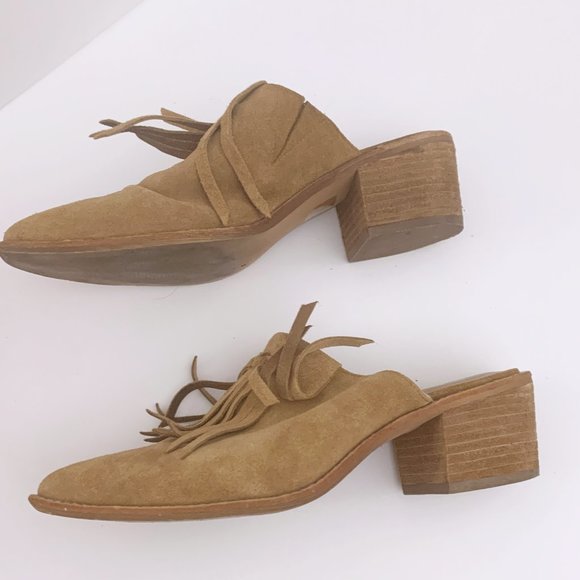 Madewell The Dani Fringed Mule - Picture 11 of 11